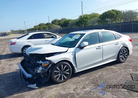 2023 Honda Civic Ex /Ex W/O Bsi z USA, uszkodzony, nr VIN 2HGFE1F75PH325241